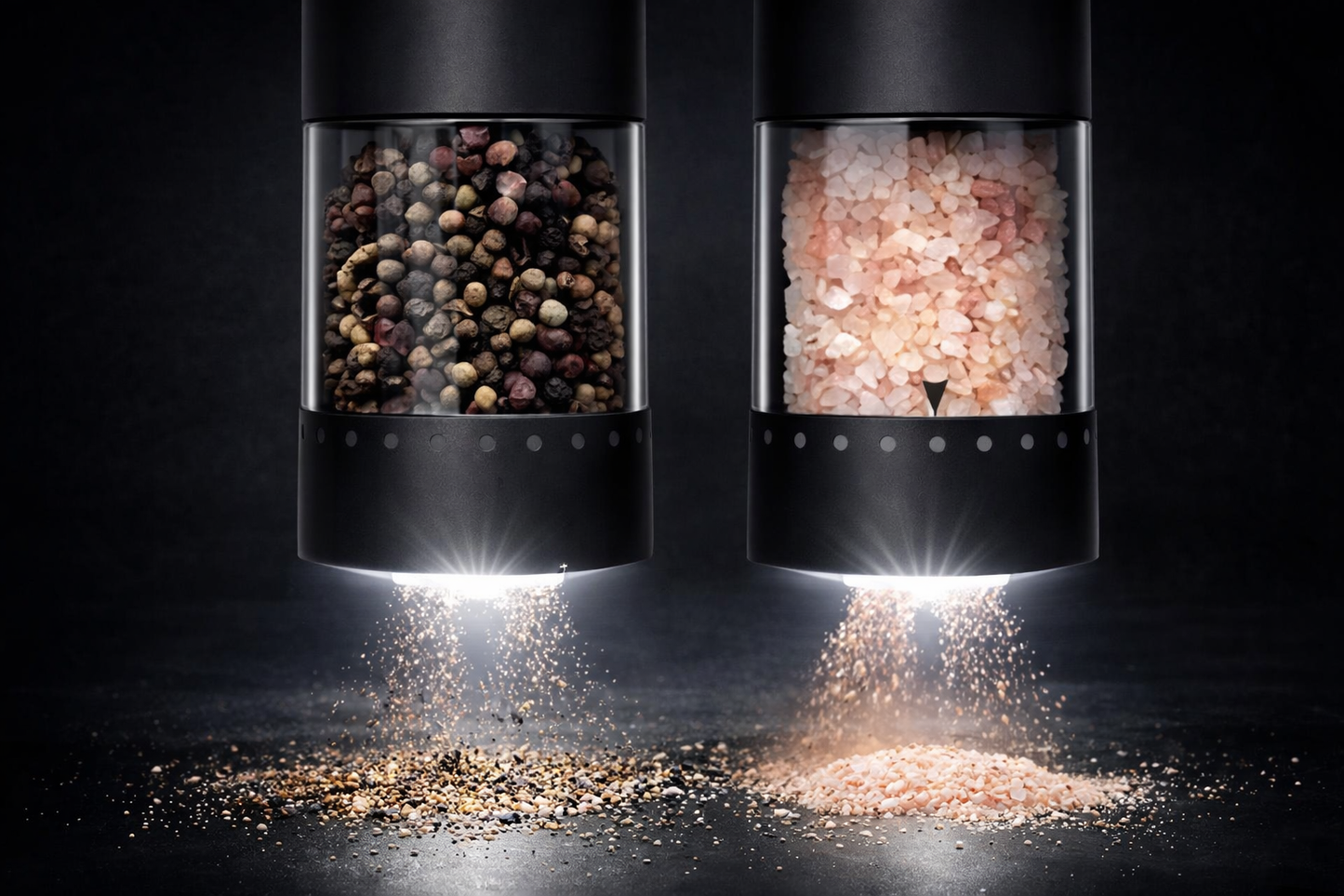 Smart Rechargeable Electric Mill Set